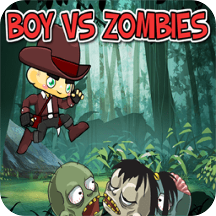 Boy vs Zombies game