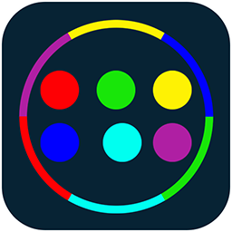 Colored Circle game